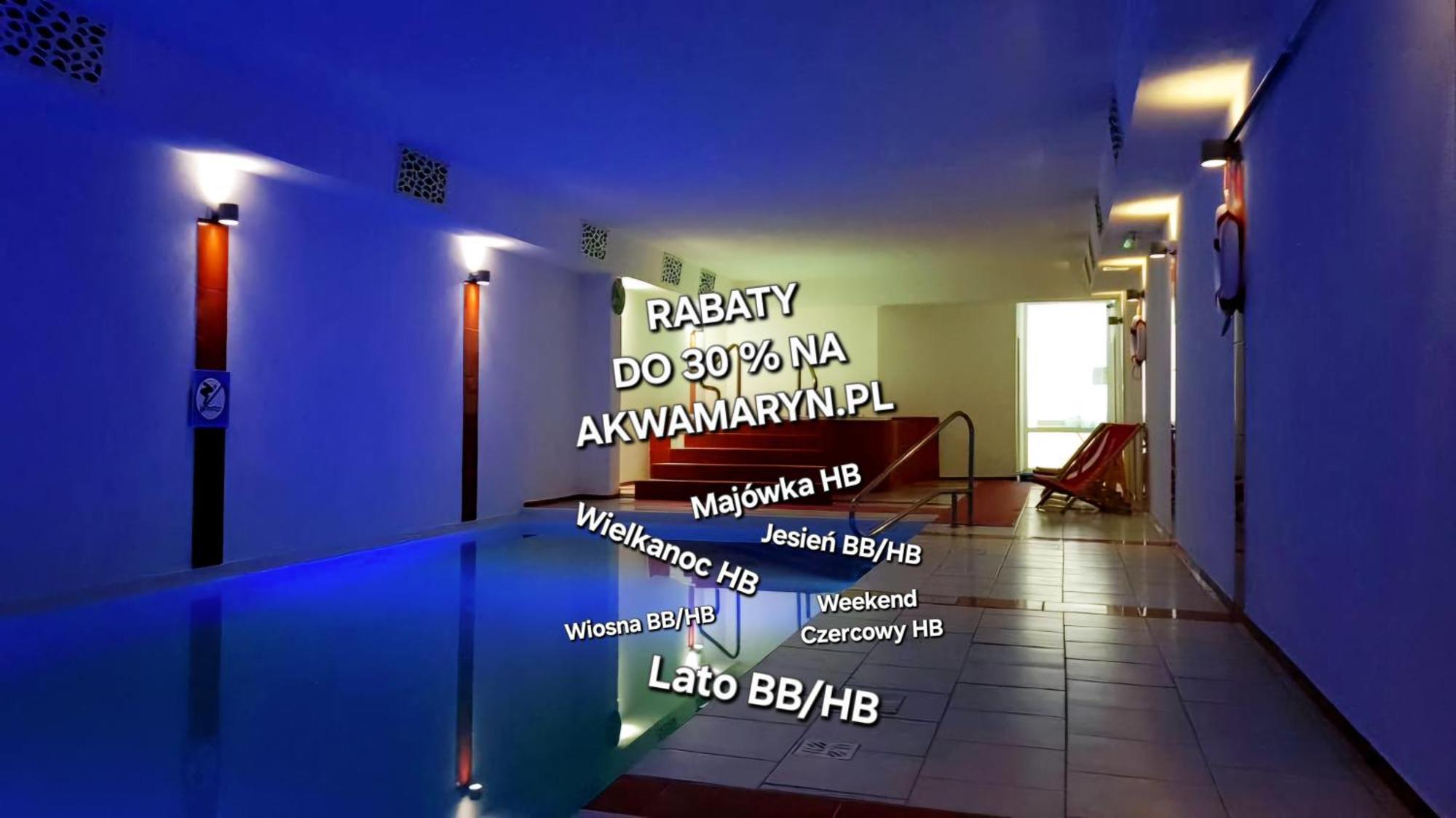 Akwamaryn Spa นีคอร์เซ ภายนอก รูปภาพ